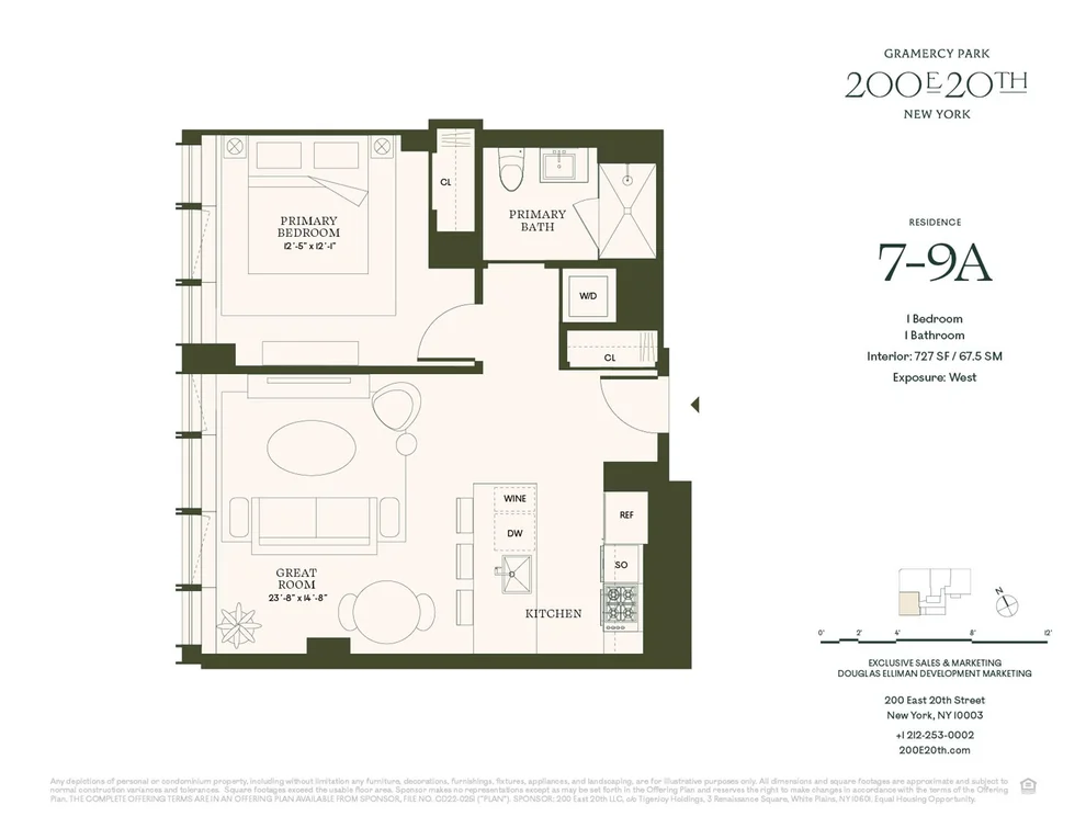 Unit for sale at 200 E 20TH Street, Manhattan, NY 10003