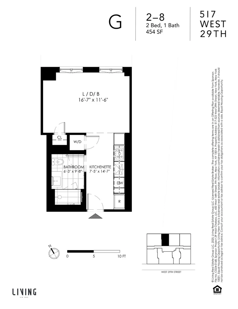 Unit for sale at 517 W 29th Street, Manhattan, NY 10001