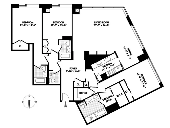 Unit for sale at 150 COLUMBUS Avenue, Manhattan, NY 10023