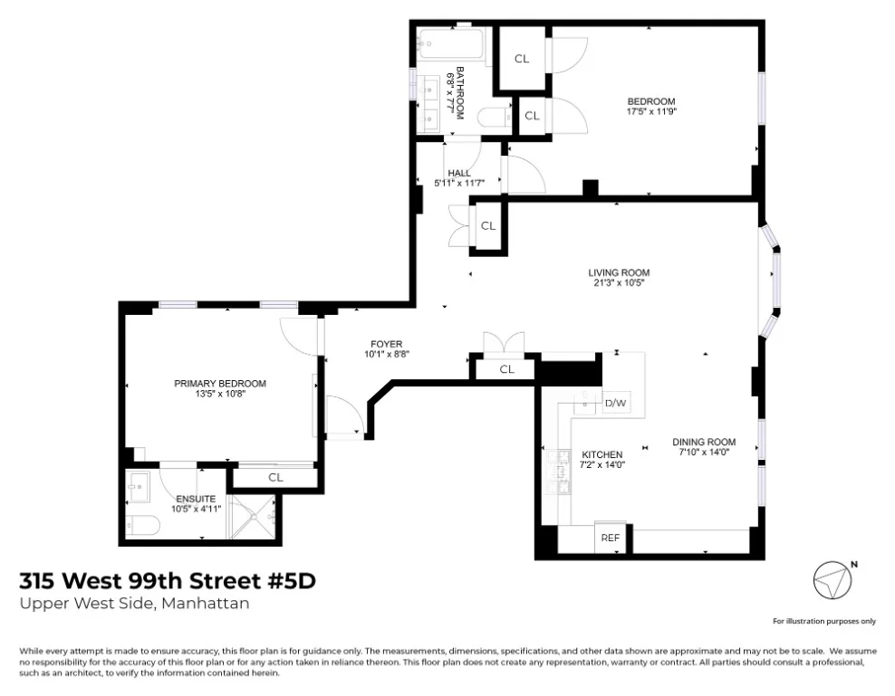 Unit for sale at 315 W 99th Street, Manhattan, NY 10025