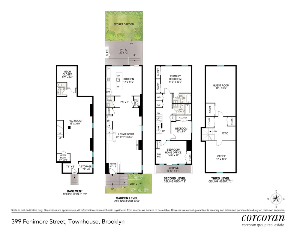 Unit for sale at 399 FENIMORE Street, Brooklyn, NY 11225