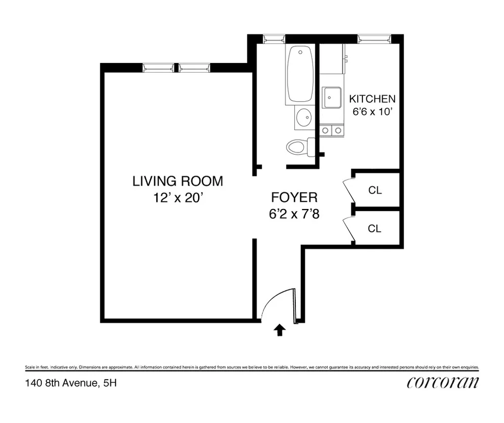Unit for sale at 140 8th Avenue, Brooklyn, NY 11215