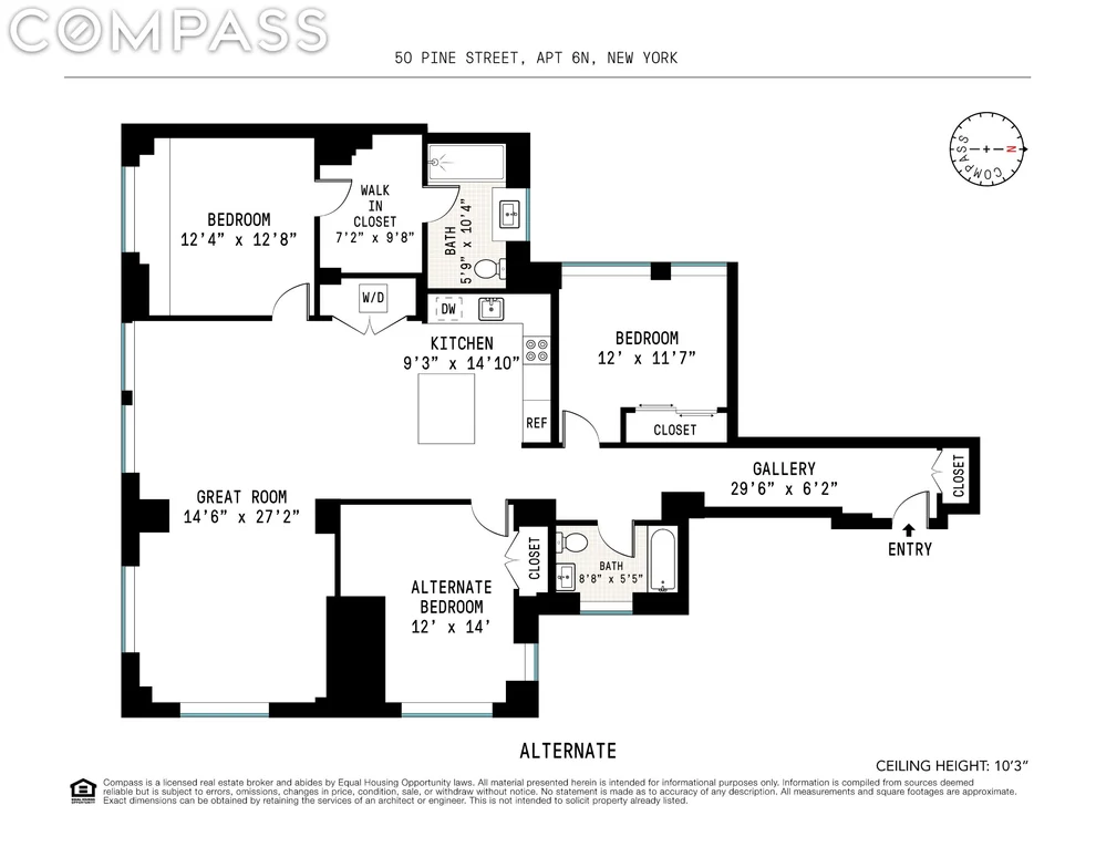 Unit for sale at 50 Pine Street, Manhattan, NY 10005