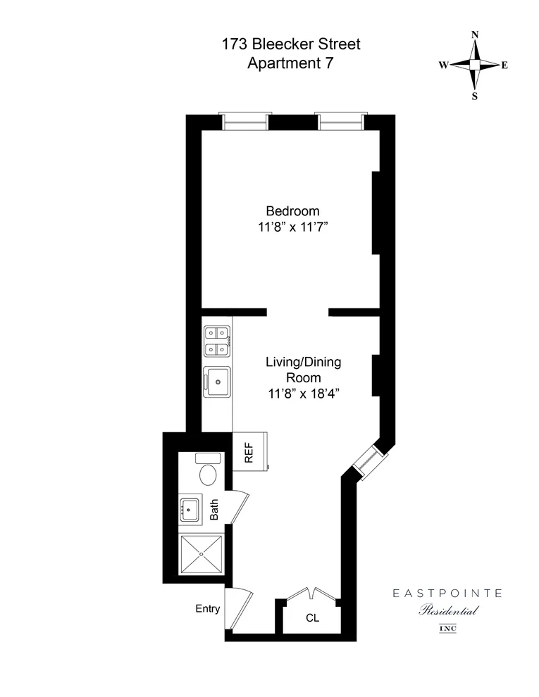 Unit for sale at 173 BLEECKER Street, Manhattan, NY 10012
