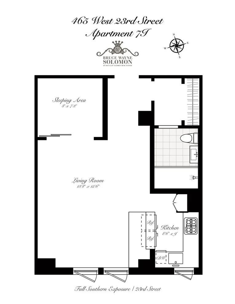 Unit for sale at 465 W 23RD Street, Manhattan, NY 10011