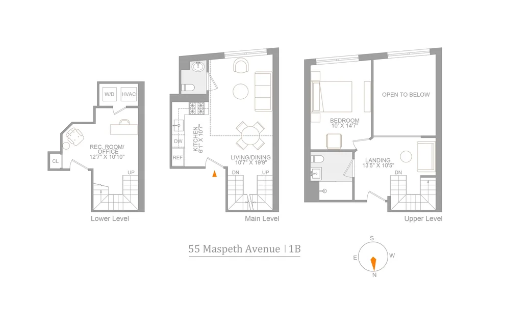 Unit for sale at 55 MASPETH Avenue, Brooklyn, NY 11211