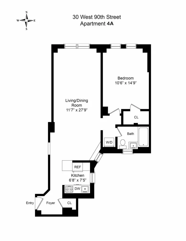 Unit for sale at 30 W 90TH Street, Manhattan, NY 10024