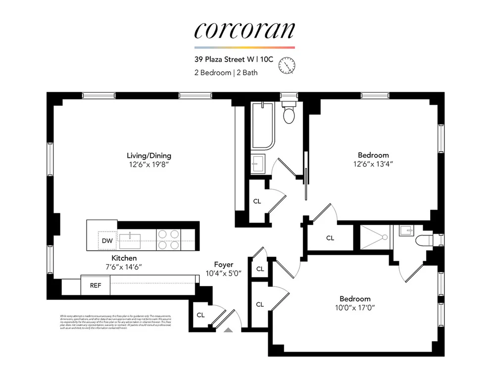 Unit for sale at 39 Plaza Street W, Brooklyn, NY 11217