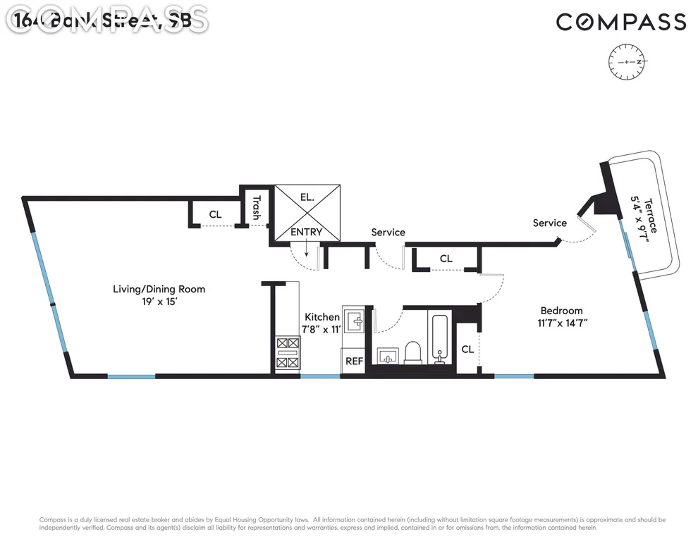 Unit for sale at 164 Bank Street, Manhattan, NY 10014