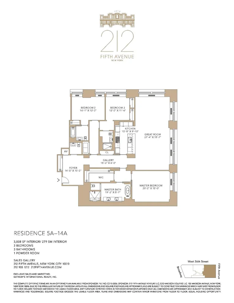 Unit for sale at 212 5TH Avenue, Manhattan, NY 10010