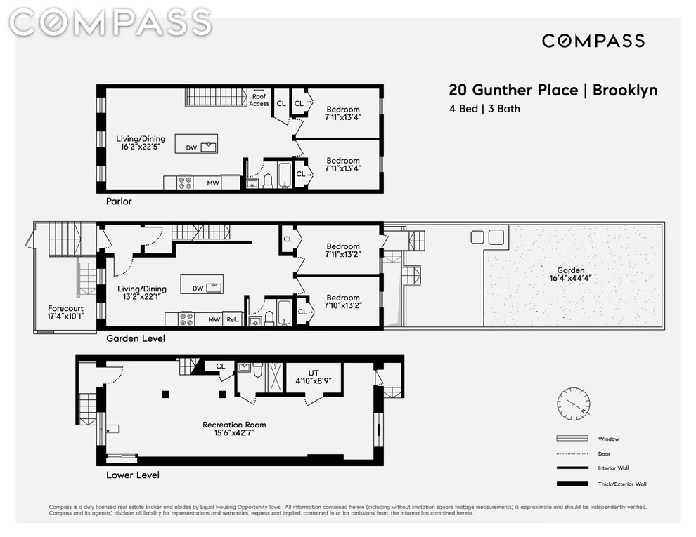 Unit for sale at 20 Gunther Place, Brooklyn, NY 11233