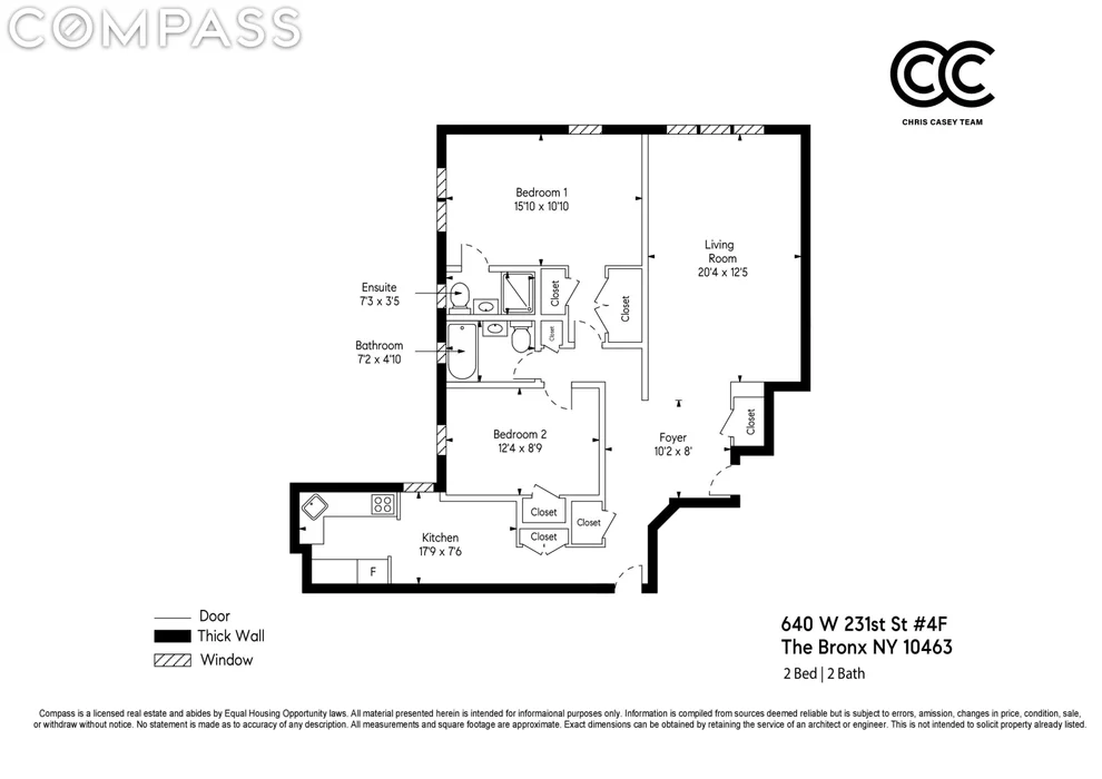 Unit for sale at 640 W 231st Street, Bronx, NY 10463