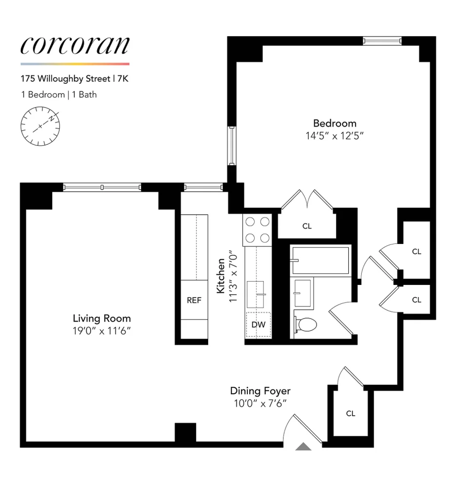 Unit for sale at 175 WILLOUGHBY Street, Brooklyn, NY 11201