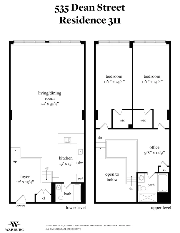 Unit for sale at 535 DEAN Street, Brooklyn, NY 11217