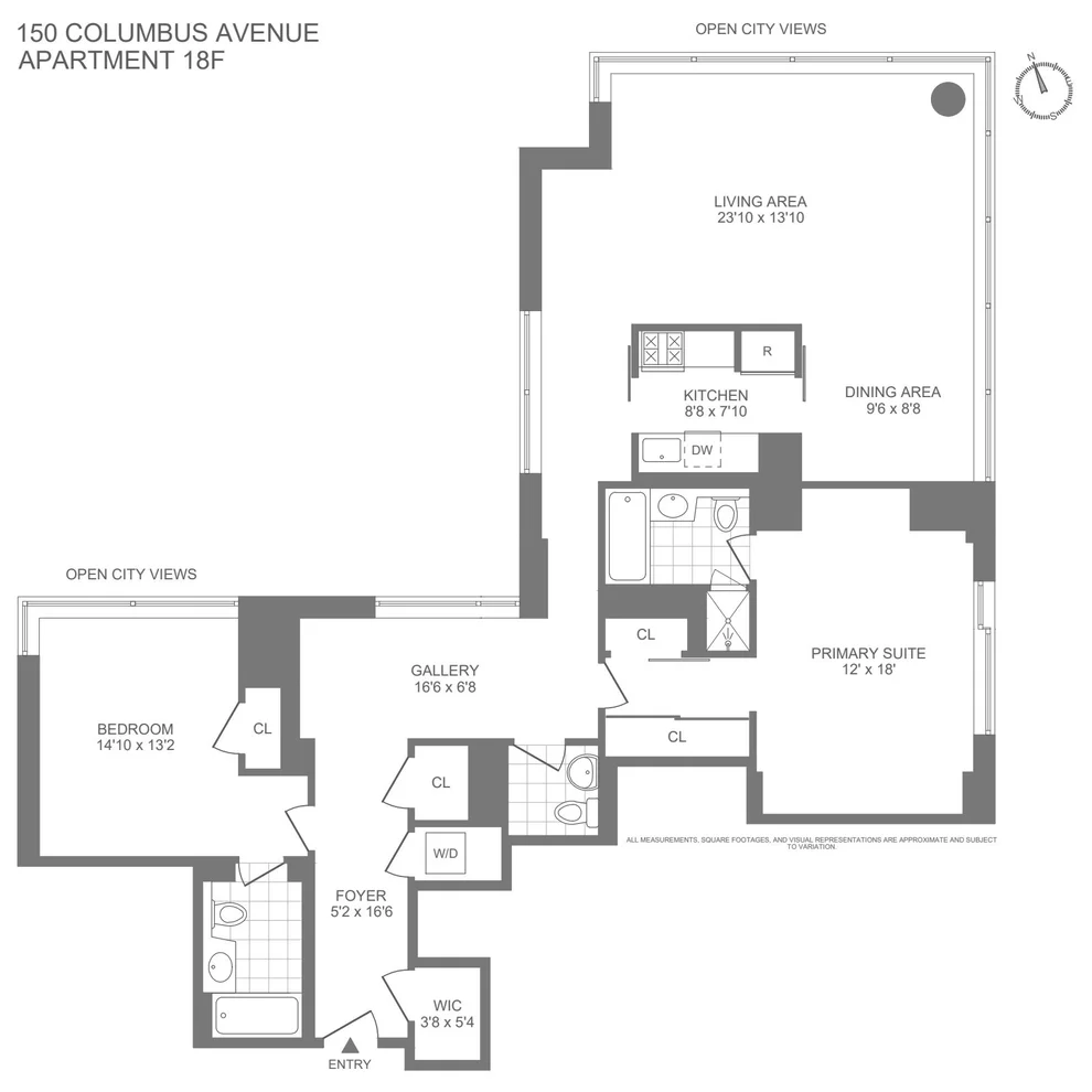 Unit for sale at 150 COLUMBUS Avenue, Manhattan, NY 10023