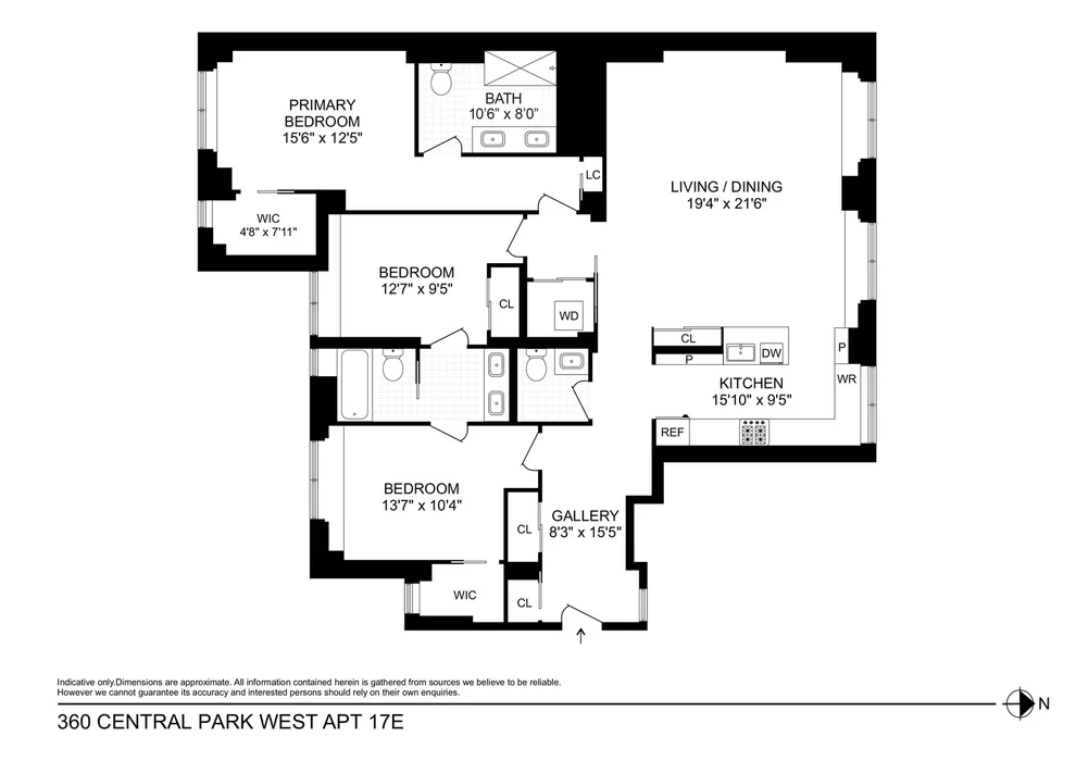 Unit for sale at 360 CENTRAL Park W, Manhattan, NY 10025