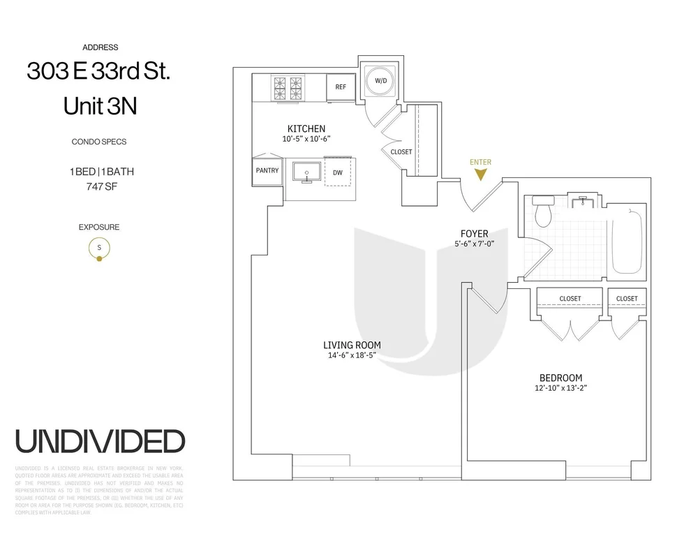 Unit for sale at 303 E 33rd Street, Manhattan, NY 10016