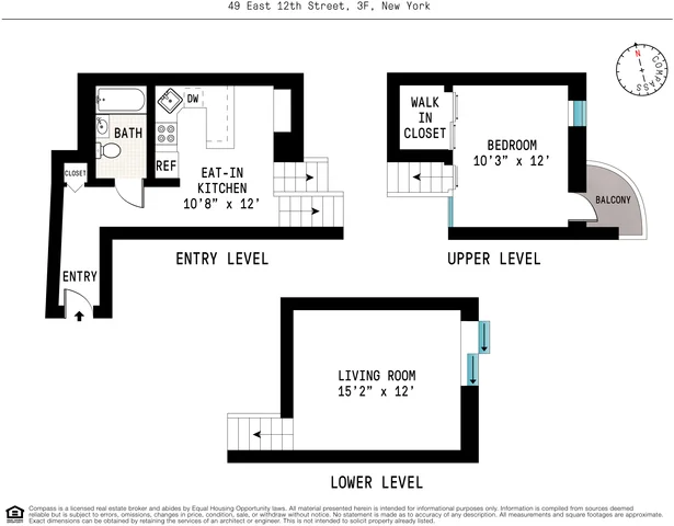 Unit for sale at 49 E 12th Street, Manhattan, NY 10003