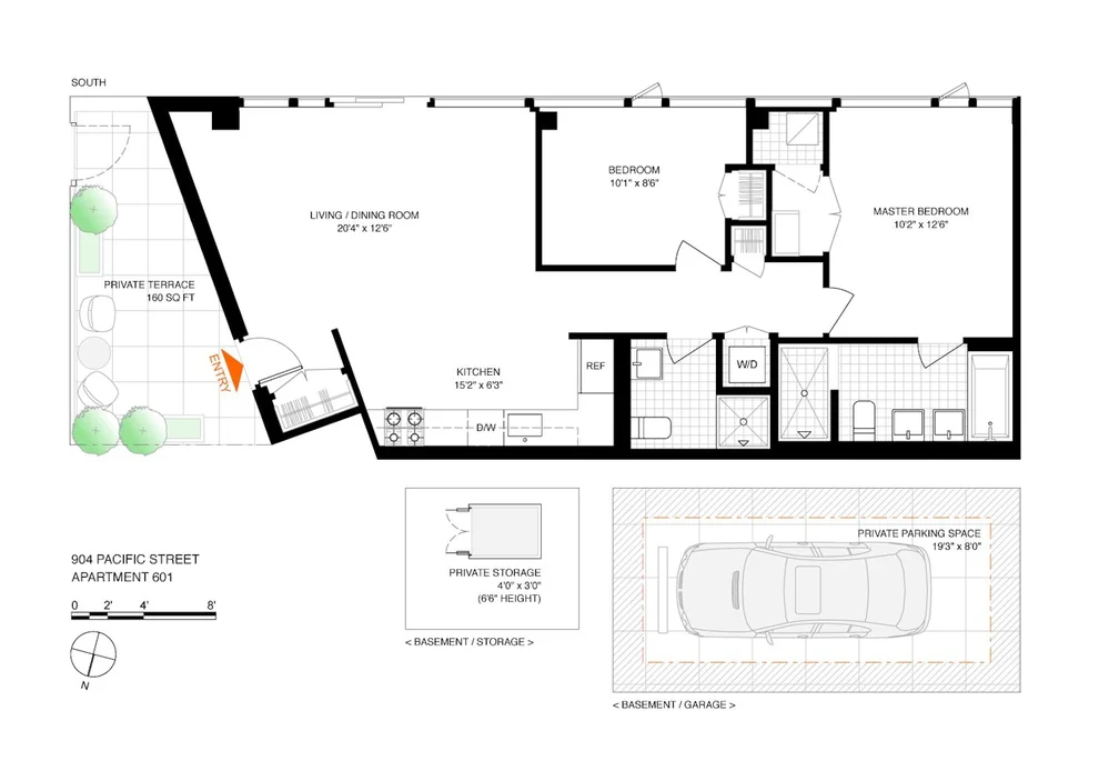 Unit for sale at 904 Pacific Street, Brooklyn, NY 11238