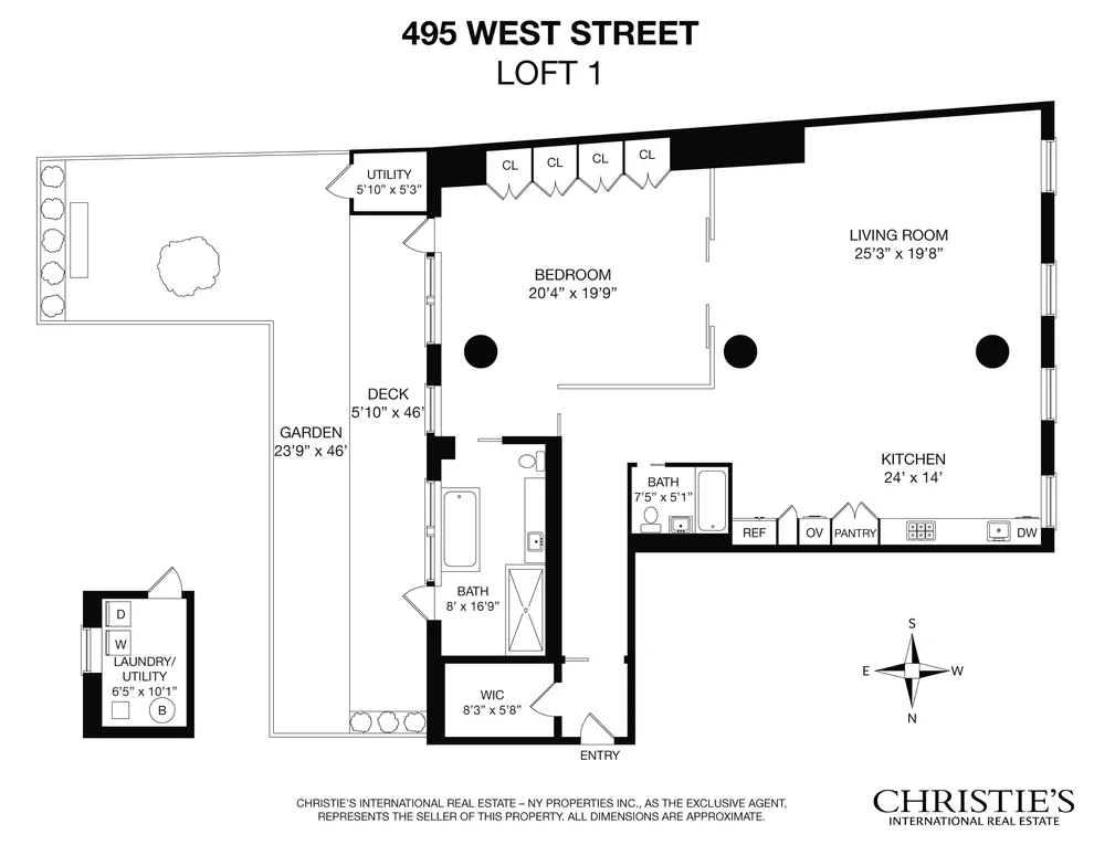 Unit for sale at 495 WEST Street, Manhattan, NY 10014