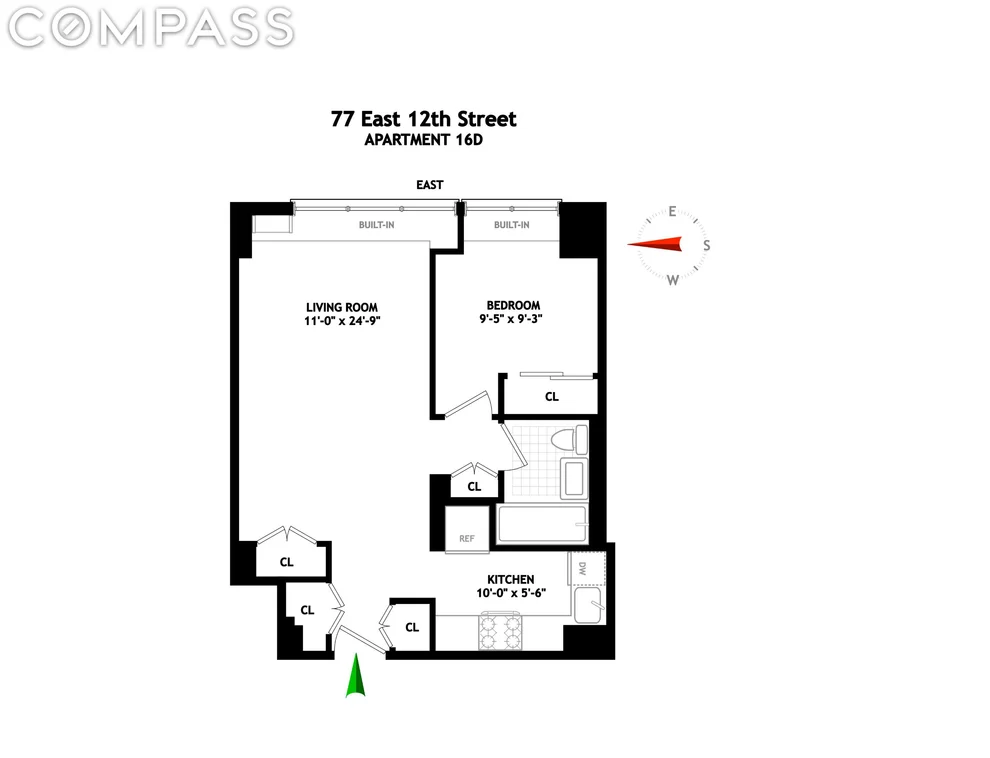 Unit for sale at 77 E 12th Street, Manhattan, NY 10003