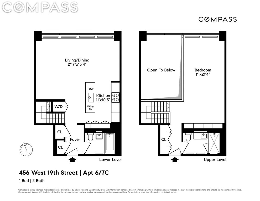 Unit for sale at 456 W 19th Street, Manhattan, NY 10011