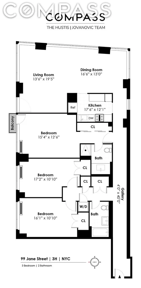 Unit for sale at 99 Jane Street, Manhattan, NY 10014