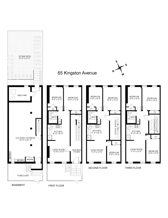 Unit for sale at 65 Kingston Avenue, Brooklyn, NY 11213