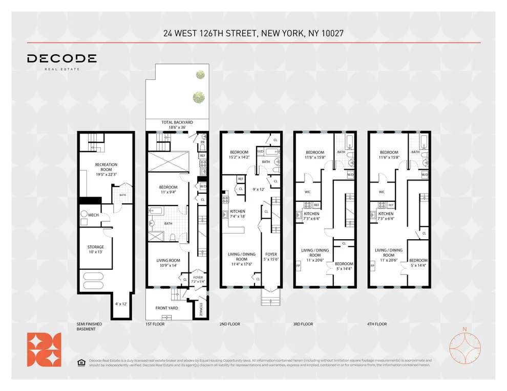 Unit for sale at 24 W 126TH Street, Manhattan, NY 10027