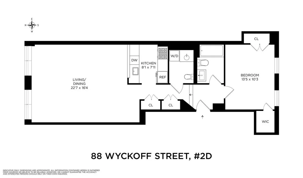 Unit for sale at 88 WYCKOFF Street, Brooklyn, NY 11201