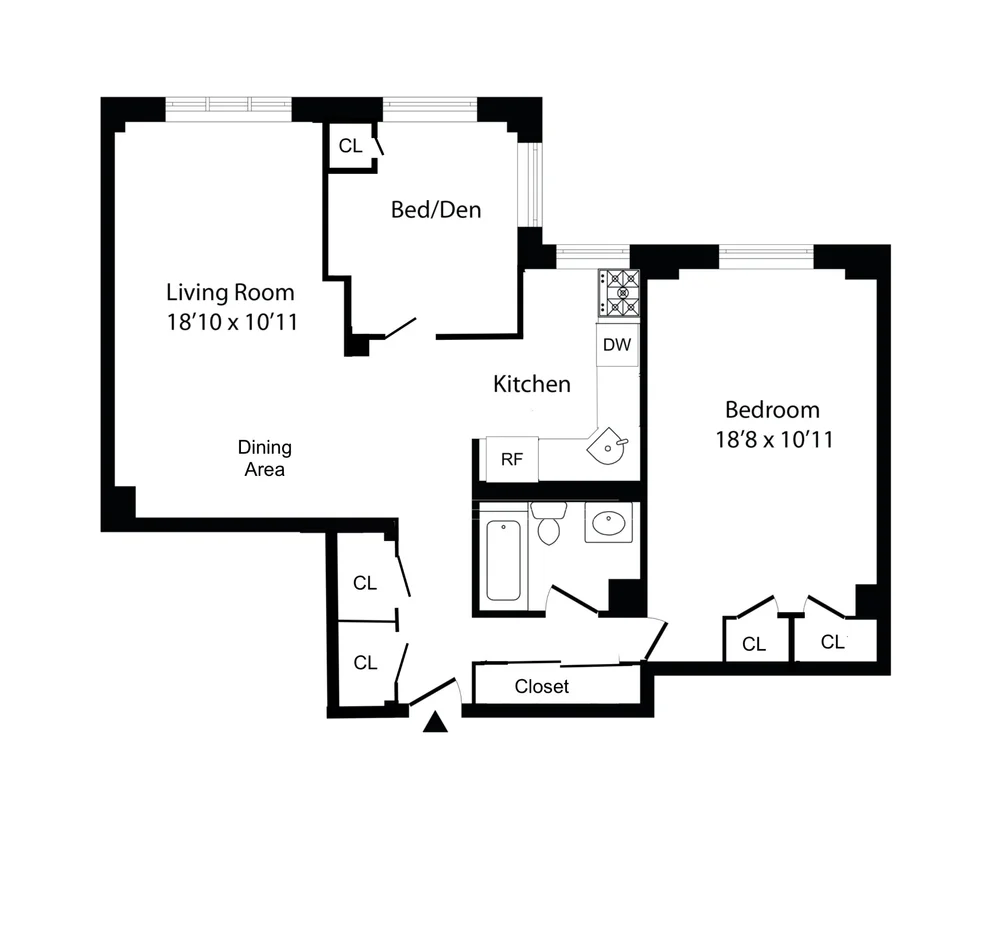 Unit for sale at 355 CLINTON Avenue, Brooklyn, NY 11238