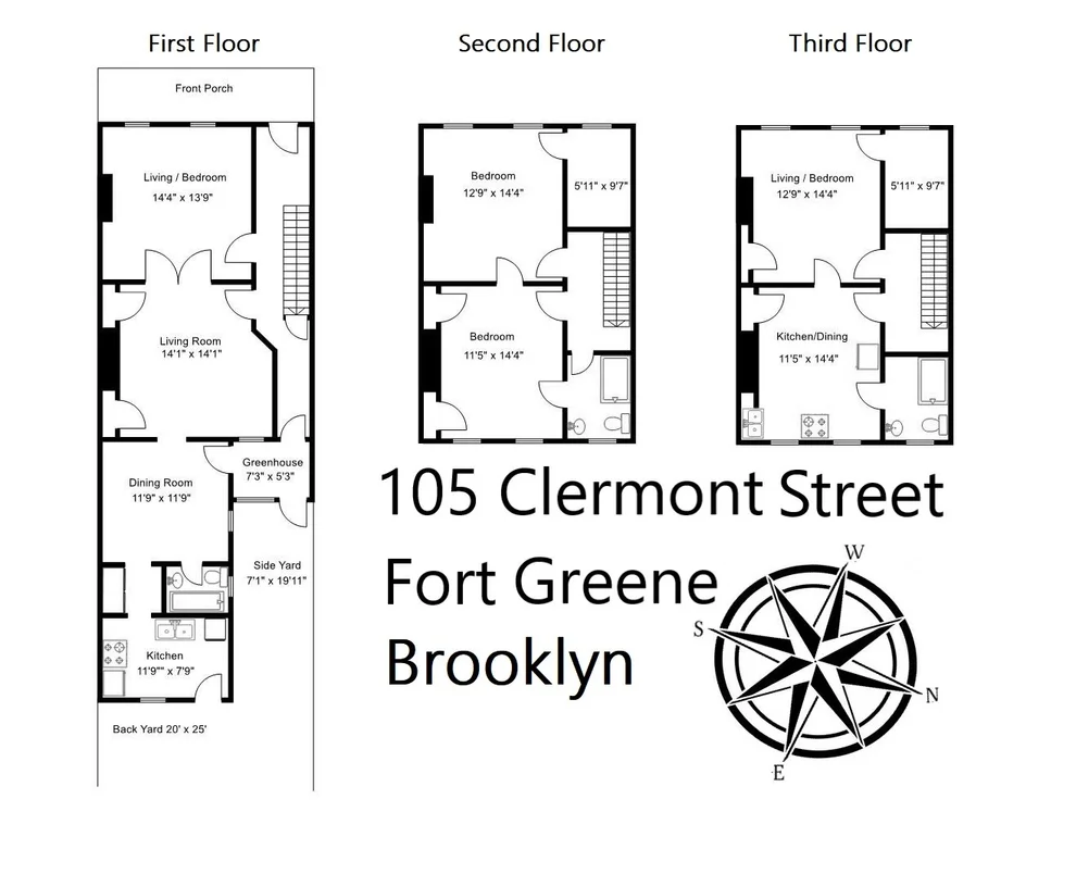 Unit for sale at 105 Clermont Avenue, Brooklyn, NY 11205