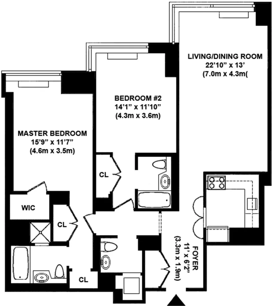 Unit for sale at 2 COLUMBUS Avenue, Manhattan, NY 10023