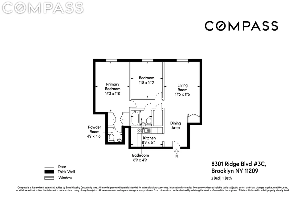 Unit for sale at 8301 Ridge Boulevard, Brooklyn, NY 11209