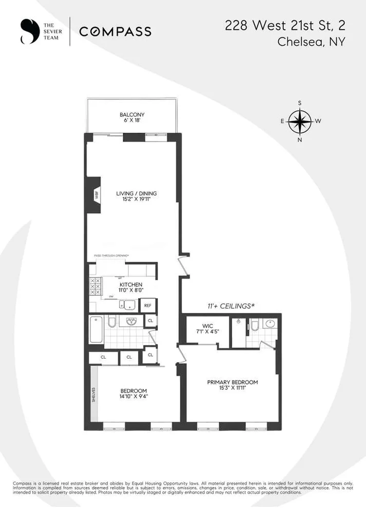 Unit for sale at 228 W 21st Street, Manhattan, NY 10011