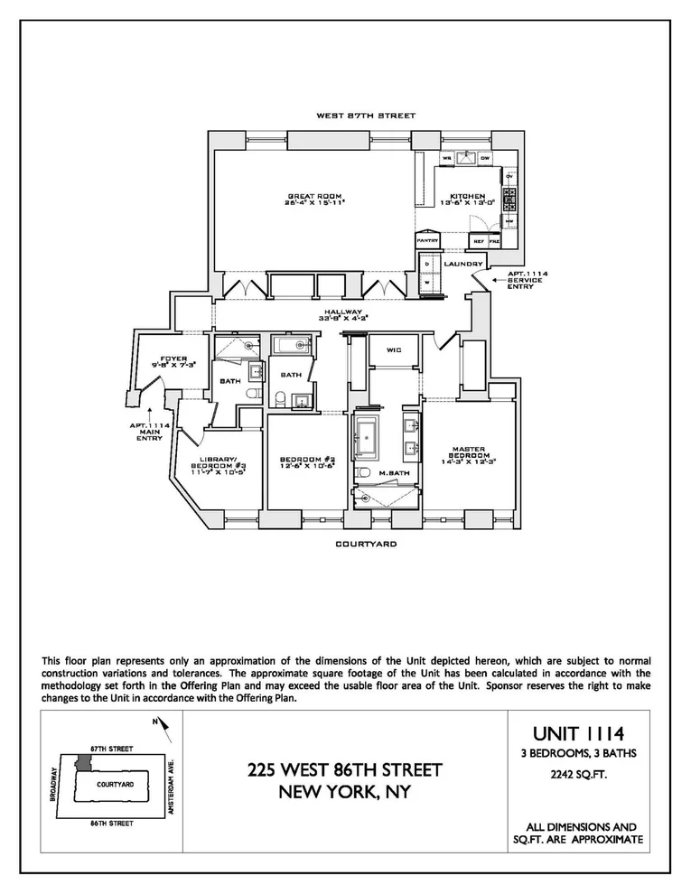 Unit for sale at 225 W 86TH Street, Manhattan, NY 10024