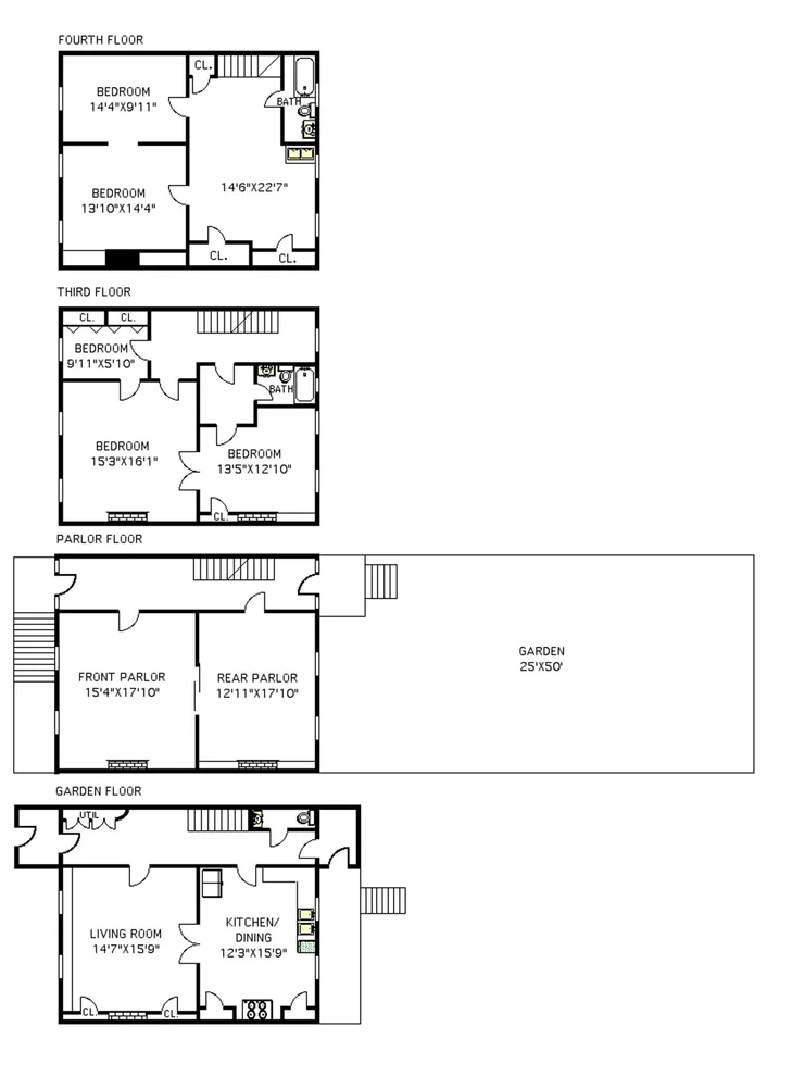 Unit for sale at 448 Waverly Avenue, Brooklyn, NY 11238