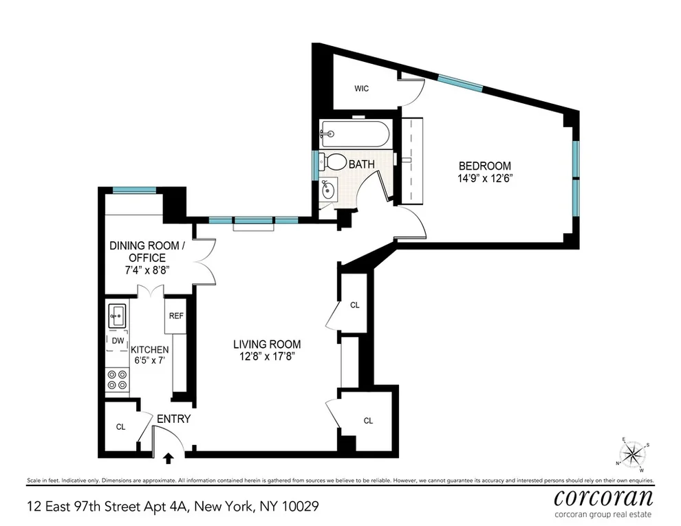 Unit for sale at 12 E 97TH Street, Manhattan, NY 10029