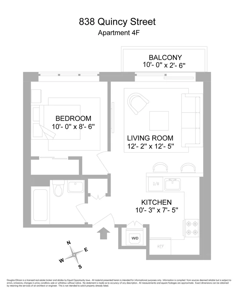 Unit for sale at 838 Quincy Street, Brooklyn, NY 11221
