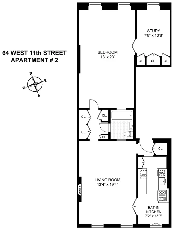Unit for sale at 64 W 11TH Street, Manhattan, NY 10011