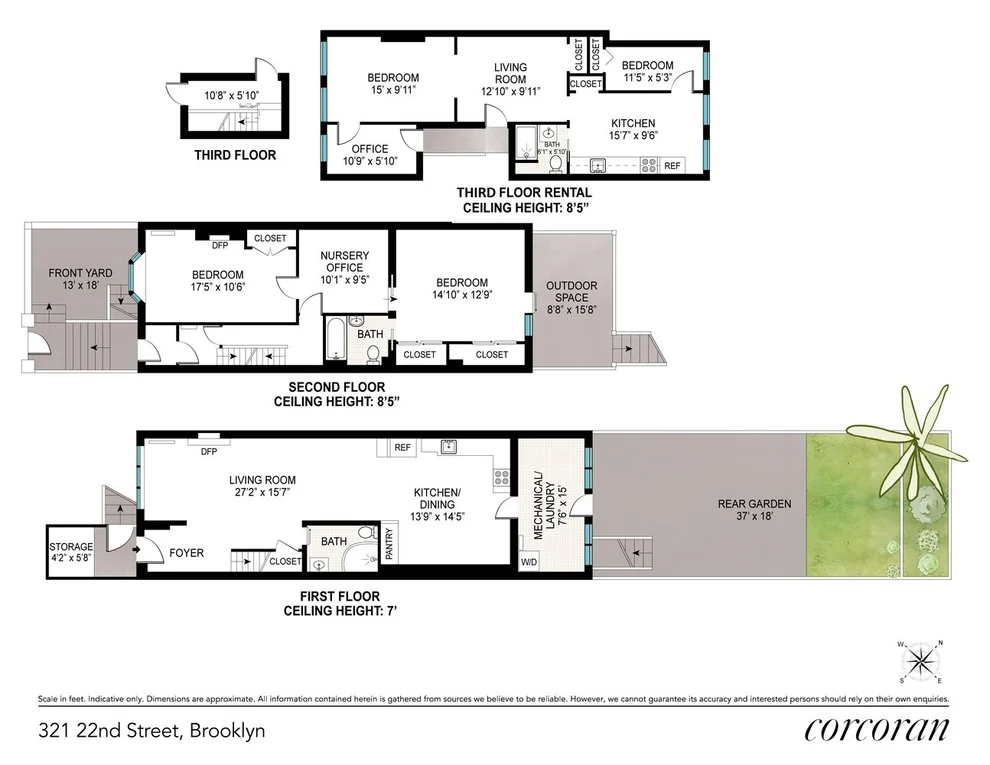 Unit for sale at 321 22ND Street, Brooklyn, NY 11215