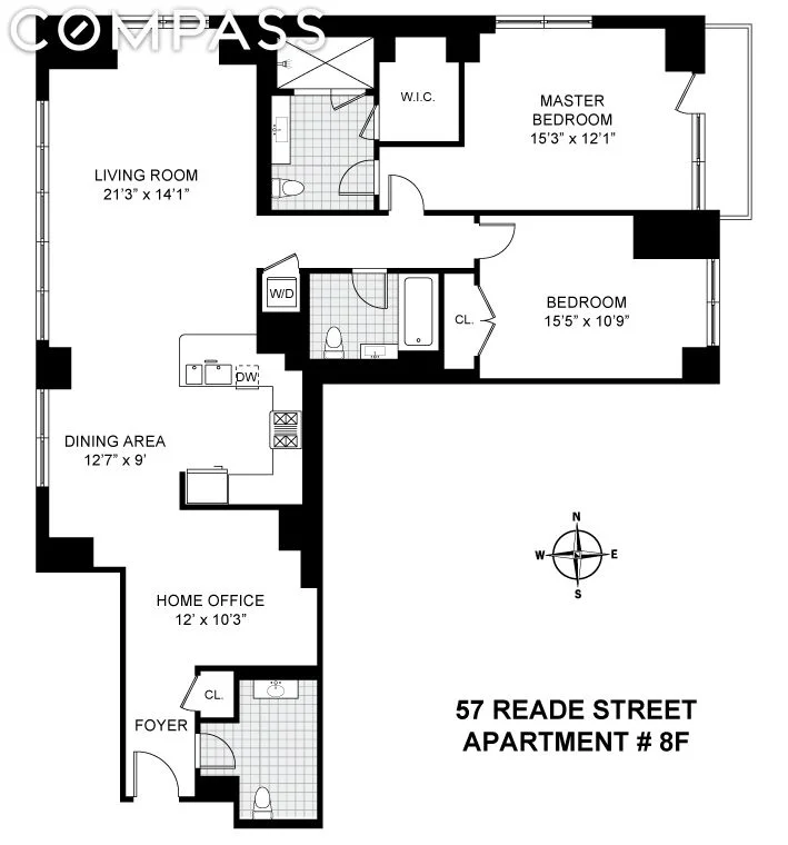 Unit for sale at 57 Reade Street, Manhattan, NY 10007