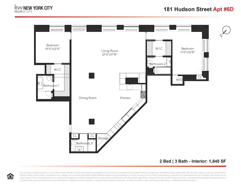 Unit for sale at 181 Hudson Street, Manhattan, NY 10013