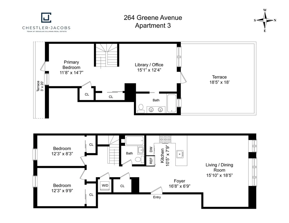 Unit for sale at 264 GREENE Avenue, Brooklyn, NY 11238