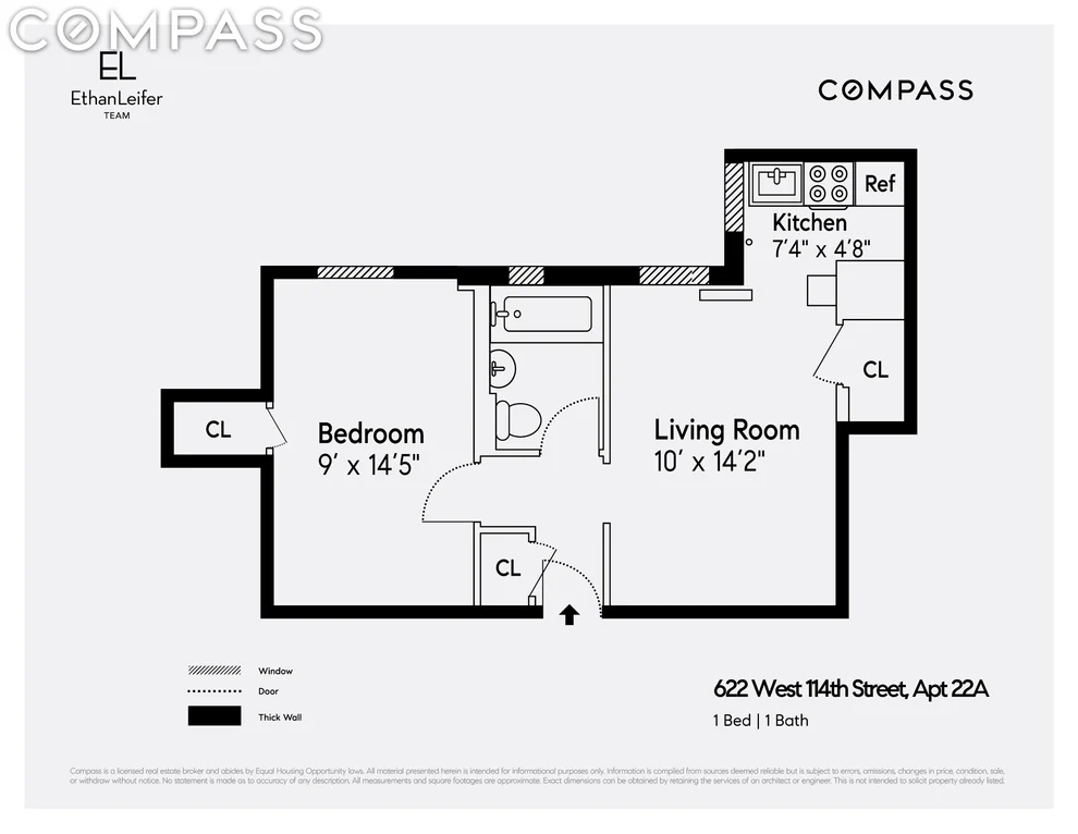 Unit for sale at 622 W 114th Street, Manhattan, NY 10025