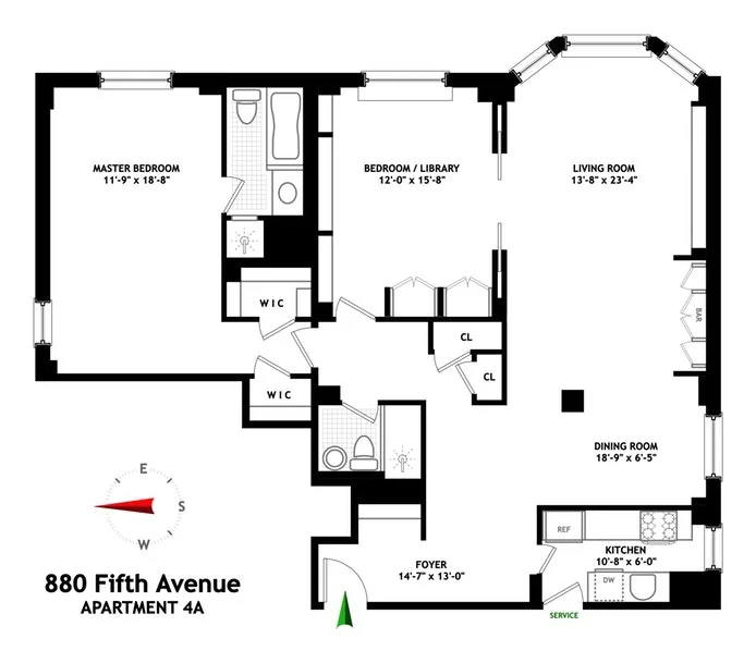 Unit for sale at 880 5TH Avenue, Manhattan, NY 10021
