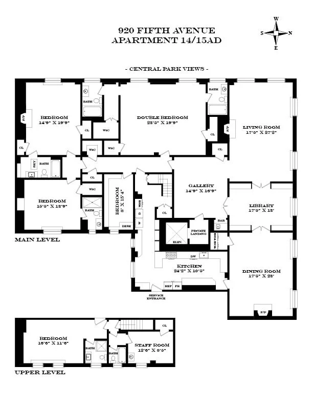 Unit for sale at 920 5TH Avenue, Manhattan, NY 10021