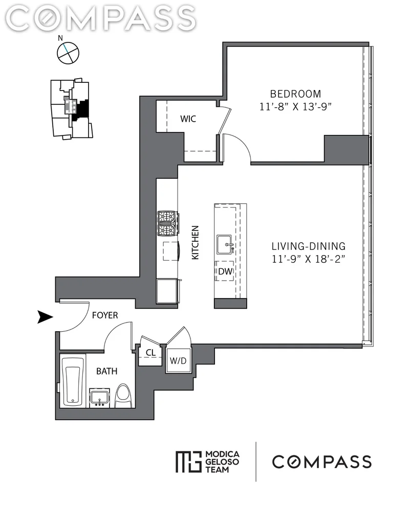 Unit for sale at 1 Northside Piers, Brooklyn, NY 11249