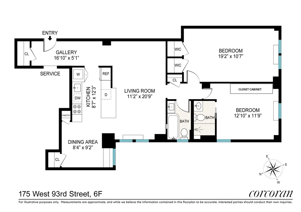 Unit for sale at 175 W 93RD Street, Manhattan, NY 10025