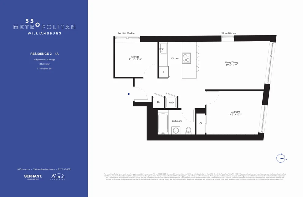 Unit for sale at 550 METROPOLITAN Avenue, Brooklyn, NY 11211